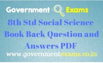8th New Social Book Back Questions And Answers Government Exams 8th New Social Book Back Questions And Answers Government Exams