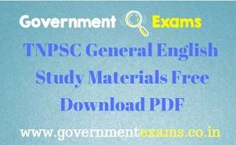 TNPSC General English Study Material