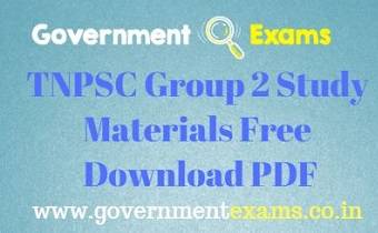 TNPSC Group 2 Study Materials