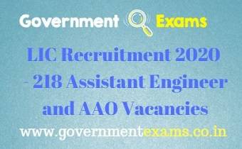 LIC AE and AAO Recruitment 2020