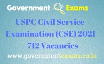 UPSC Civil Service Examination 2021