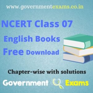 Class 7 NCERT English Books