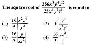 10th maths unit - 3 book back one mark answer