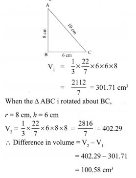 10th maths unit - 7 book back questions with answer