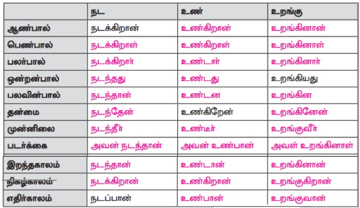 8th Tamil Book Back Solutions