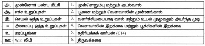 Samacheer Kalvi 10th Science Book Back Answers in Tamil