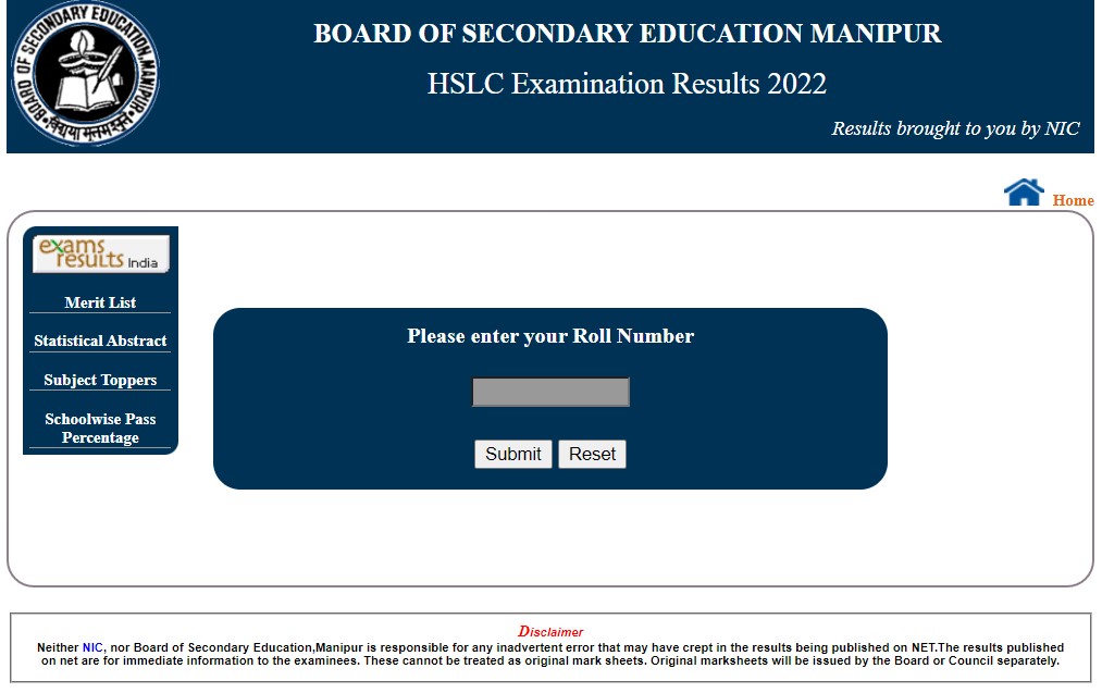 BSEM Board HSLC Result 2022 Download